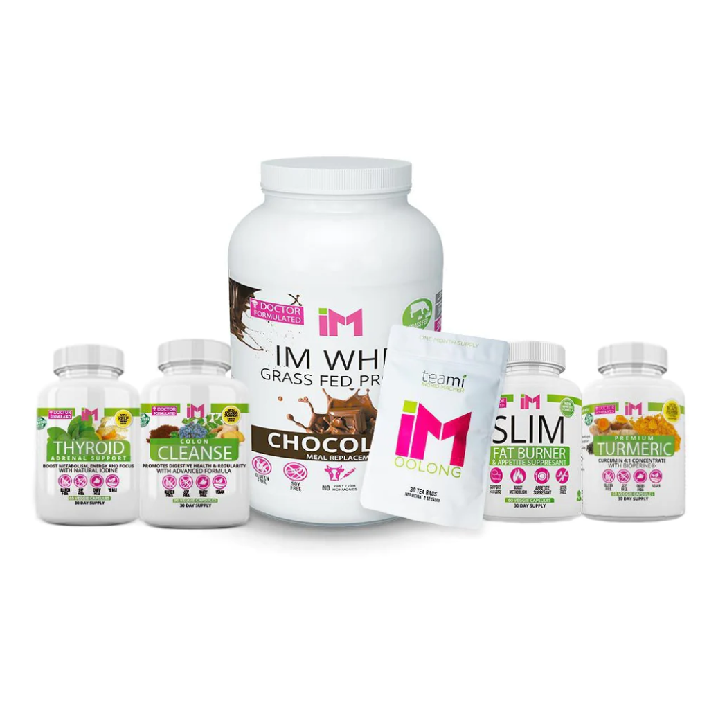 PERFORMANCE PACK - IM SLIM, IM OOLONG, IM TURMERIC, IM COLON, IM THYROID, IM WHEY