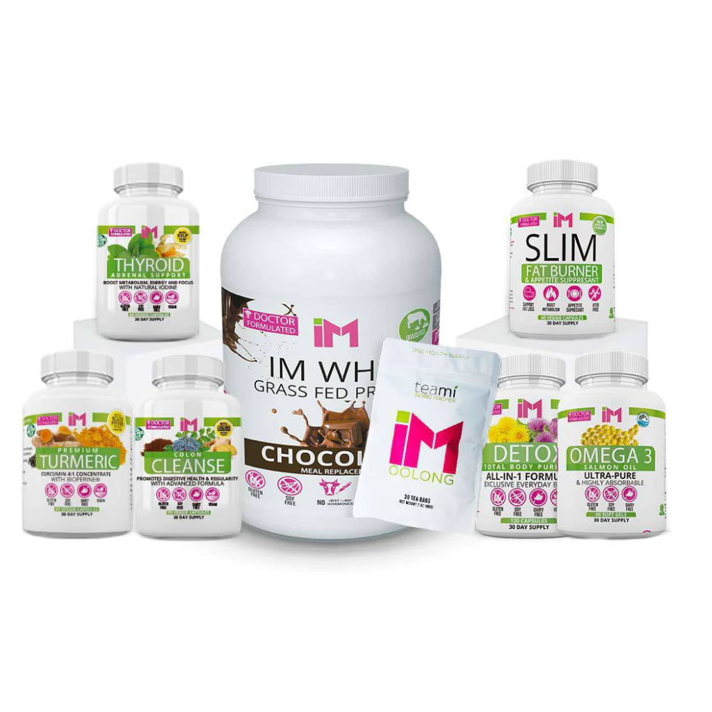 PREMIUM PACK - IM SLIM, IM THYROID, IM OOLONG, IM COLON, IM DETOX, IM TURMERIC, IM OMEGA, IM WHEY